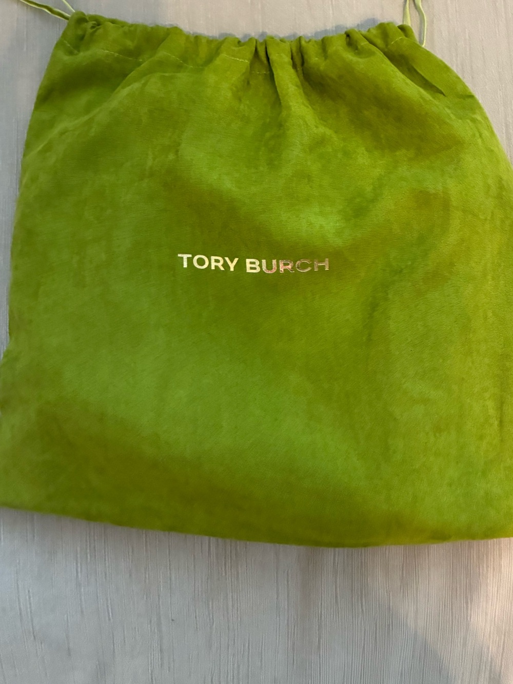 Tory Burch Caramel Brown Pebbled Leather Romy bag - Picture 2 of 4